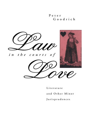 cover image of Law in the Courts of Love
